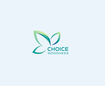 Organic wellness brand logo design by Digi Marketing Media for Choice Goodness

